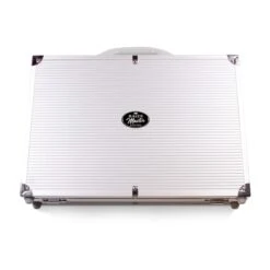 Cue + Case Baize Master TOURNAMENT Aluminium Full Size 2 1/16 Inch Snooker Ball Flight Case - Holds 22 Balls