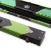 Baize Master Baize Master 2 Piece 3 SLOT ARROW Snooker Pool Cue Case With Plastic Ends
