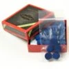 Brunswick 5 X 11mm Leather Blue Diamond Snooker Pool Cue Tips - Free Sandpaper -Billiards Shop 1 140