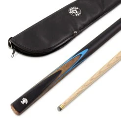 Jonny 8 Ball Jonny 8 Ball 48 Inch 2 Piece VANQUISH Junior Kids Snooker Pool Cue And SOFT CASE Set 10mm Tip