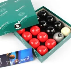 Aramith EXCLUSIVE! Aramith Premier SILVER 8 BALL Edition RED And BLACK Pool Balls