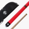 Jonny 8 Ball Jonny 8 Ball 48 Inch RED JUNIOR TRIAD 3 Section Pool Snooker Cue & SOFT CASE -Billiards Shop 1 21c6ed16 a783 4977 80f0 b80e00a27176