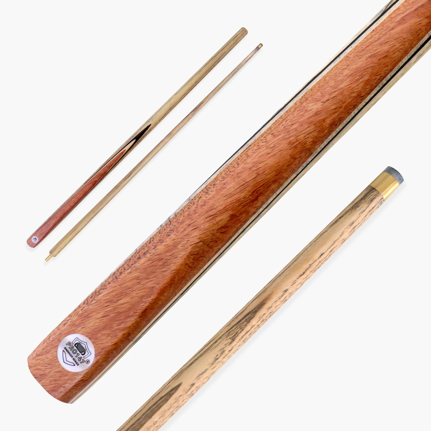 PRO147 PRO147 PRO MATCH 57 Inch 2 Piece Matching Ash Snooker Pool Cue 9.5mm Tip 3 PRO147 PRO147 PRO MATCH 57 Inch 2 Piece Matching Ash Snooker Pool Cue 9.5mm Tip