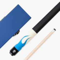 Cue + Case Jonny 8 Ball Flame 58" Maple Pool Snooker Cue With 11mm Tip And Hard Case -Billiards Shop 1 67604843 1dee 4226 a70d 5682e1a1ebcf