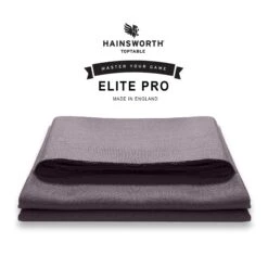 Hainsworth Hainsworth ELITE PRO 7ft UK POOL Table Cloth Bed & Cushion Set -Billiards Shop 1 EP BANKERS GREY copy
