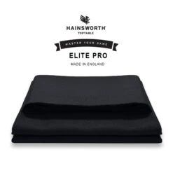 Hainsworth Hainsworth ELITE PRO 7ft UK POOL Table Cloth Bed & Cushion Set -Billiards Shop 1 EP BLACK