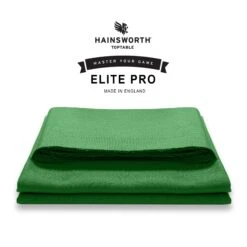 Hainsworth Hainsworth ELITE PRO 7ft UK POOL Table Cloth Bed & Cushion Set -Billiards Shop 1 EP ENG GREEN