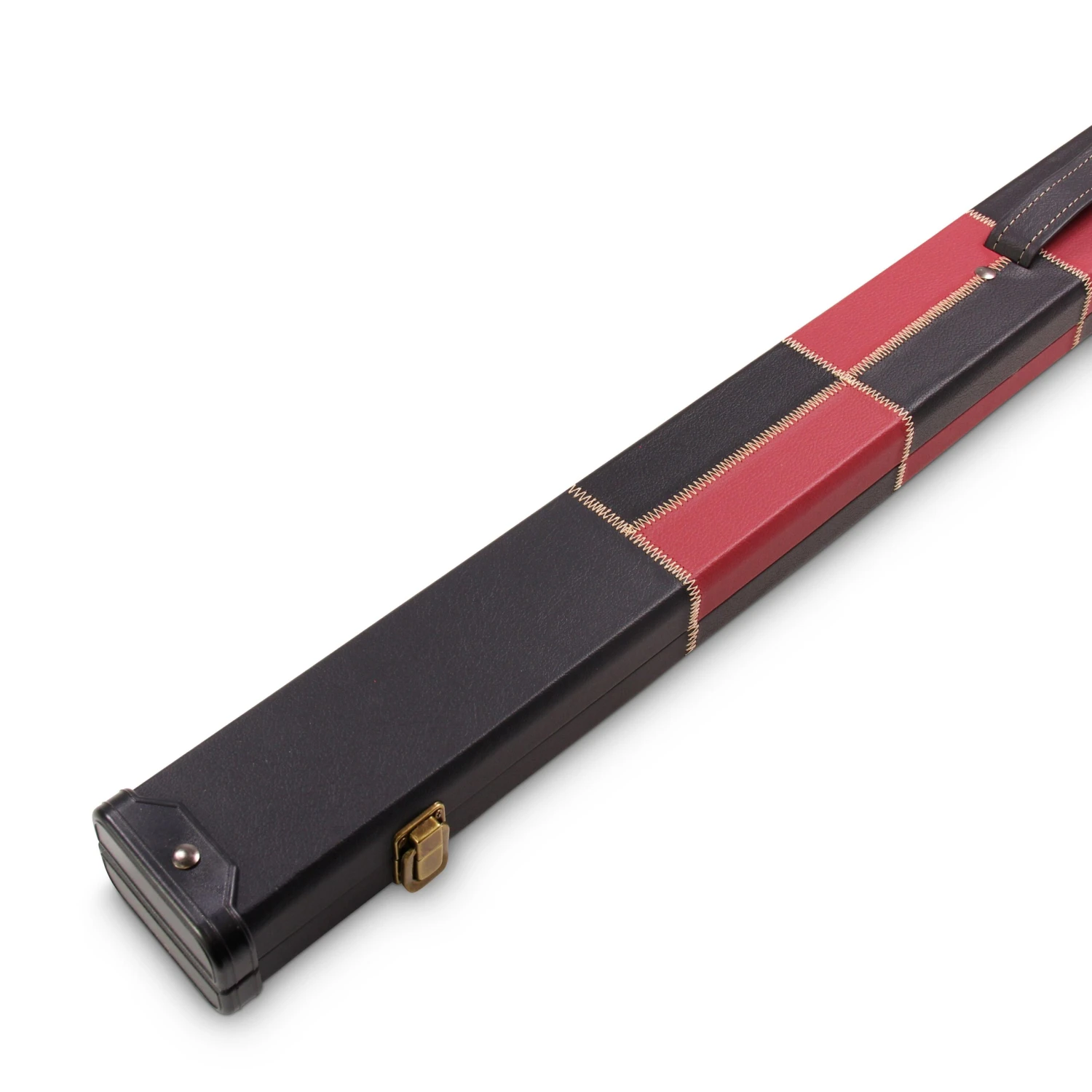 Cue & Case Deluxe 1 Piece 2 Slot CHEQUERED Cue Case With Plastic Ends And Chalk Compartment - Holds 2 Cues 13 Cue & Case Deluxe 1 Piece 2 Slot CHEQUERED Cue Case With Plastic Ends And Chalk Compartment - Holds 2 Cues - Image 11