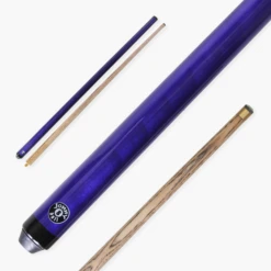 Jonny 8 Ball Jonny 8 Ball 42 Inch PURPLE JET JUNIOR 2pc ASH Snooker Pool Cue - 10mm Tip