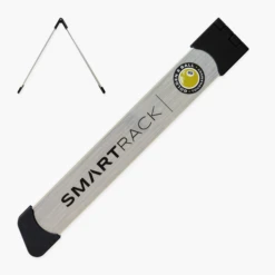 Cue + Case Smart Rack 2'' Silver Metal English Pool Portable Triangle - Golden 8 Ball Edition - For 2 INCH Balls