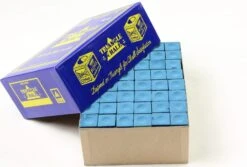 Tweeten 24 Pieces BLUE Triangle Snooker Or Pool Chalk - Worlds Most Popular Chalk! -Billiards Shop 2 120