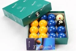 Aramith Aramith LEAGUE Edition YELLOW & BLUE Pool Balls - PRO CUP Spotted Cue Ball -Billiards Shop 2 148