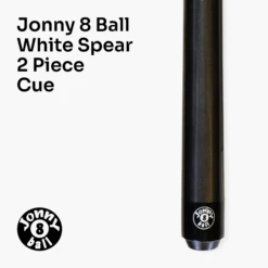 Jonny 8 Ball Jonny 8 Ball WHITE SPEAR 57 Inch 2 Piece Snooker Pool Cue And Case Set With 9.5mm Tip -Billiards Shop 2 417e17a9 bf1d 4f44 87f0 6f673a02b3e7