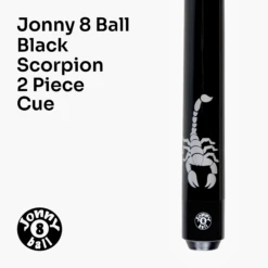 Jonny 8 Ball Jonny 8 Ball SCORPION 57 Inch 2 Piece Ash Snooker Pool Cue 9mm Tip -Billiards Shop 2 53c2ef86 b68c 4b1f a617 cde3b54ad343