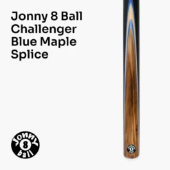 Cue + Case Jonny 8 Ball Challenger 57 Inch 2 Piece English Pool Cue And Case Set With 8mm Pro Leather Tip With Black Hard Case 23 Cue + Case Jonny 8 Ball Challenger 57 Inch 2 Piece English Pool Cue And Case Set With 8mm Pro Leather Tip With Black Hard Case -Billiards Shop 2 9838d923 94c3 48f9 8652 3ab93d1f6279