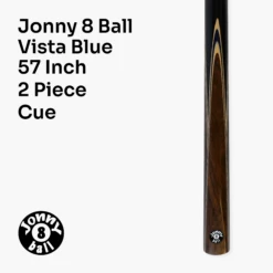 Jonny 8 Ball Jonny 8 Ball VISTA 57 Inch 2 Piece English Pool Cue And Case Set With 8mm Tip -Billiards Shop 2 cefbaba8 9bef 447b 87ad 9a468e6f16e9