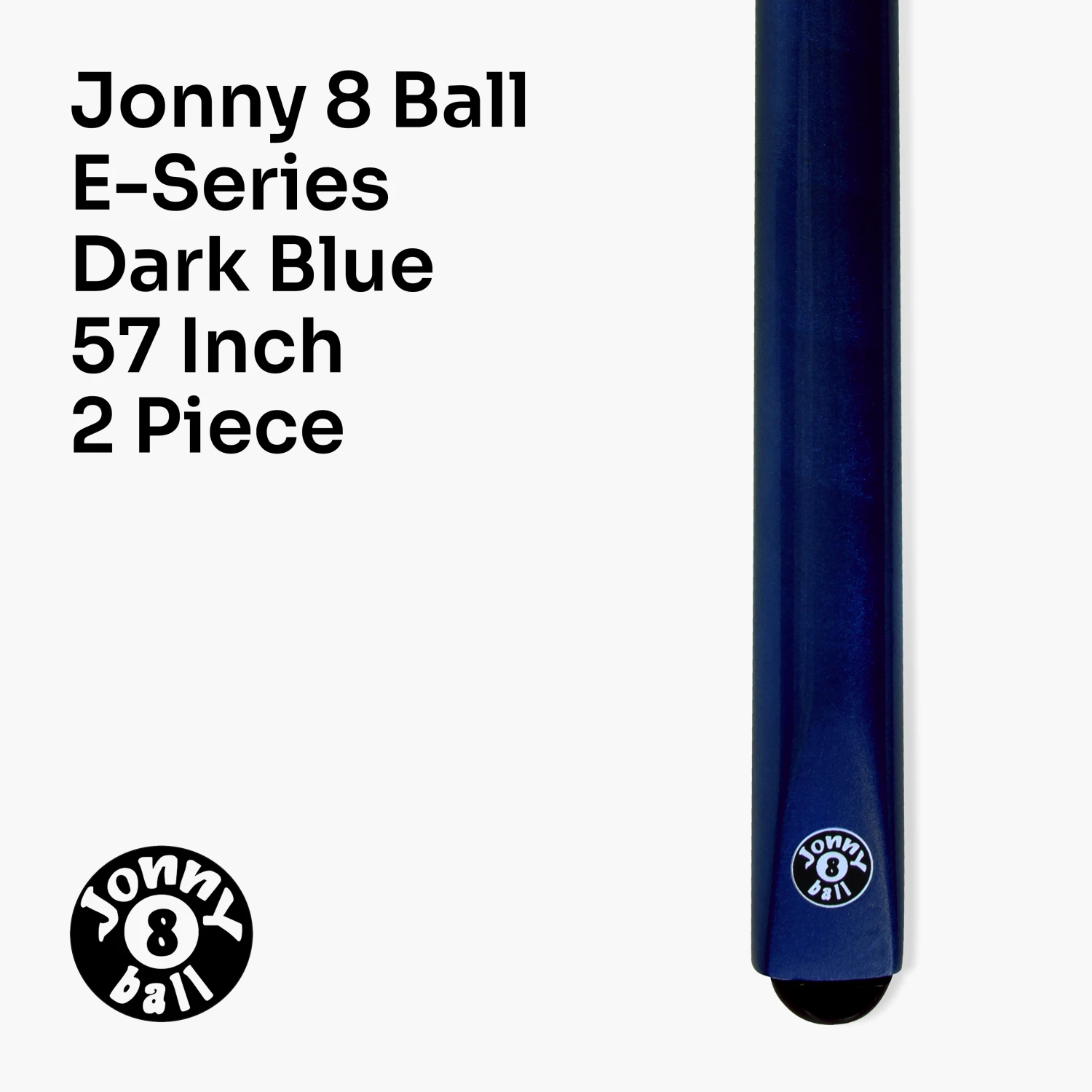 Jonny 8 Ball Jonny 8 Ball Metallic E-Series 57 Inch 2 Piece Centre Joint Snooker Pool Cue And Soft Case Set 9.5mm Tip 4 Jonny 8 Ball Jonny 8 Ball Metallic E-Series 57 Inch 2 Piece Centre Joint Snooker Pool Cue And Soft Case Set 9.5mm Tip - Image 2