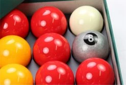 Aramith EXCLUSIVE! Aramith Premier SILVER 8 BALL Edition RED & YELLOW Pool Balls -Billiards Shop 3 133