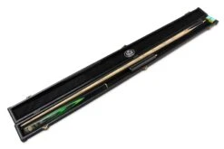 Baize Master Baize Master Gold Series GREEN EMPEROR 8-BALL POOL CUE SET With 57 Inch Hand Spliced 3/4 Joint Cue 8mm Tip, Deluxe Black Interior Hard Case And 2 X Chalk 12 Baize Master Baize Master Gold Series GREEN EMPEROR 8-BALL POOL CUE SET With 57 Inch Hand Spliced 3/4 Joint Cue 8mm Tip, Deluxe Black Interior Hard Case And 2 X Chalk -Billiards Shop 3 copy 1 scaled 1