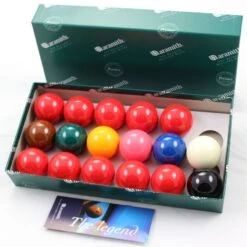 Aramith Aramith 2" (50.8mm) Premier Snooker Balls - 10 Red - 17 Balls