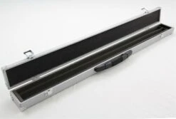 Cue & Case 2pc SILVER Cue Case With Reinforced Corners For Snooker Pool Cue -Billiards Shop 36913997