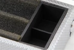 Cue & Case 2pc SILVER Cue Case With Reinforced Corners For Snooker Pool Cue -Billiards Shop 36914002