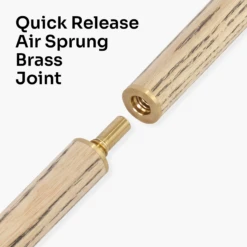 Cue + Case Baize Master Challenger 57" 2-Piece Cue - 9.3mm Tip With Case, Extension & Mini Butt -Billiards Shop 3 444662ba 1973 4596 8ce6 682caa3cf95f