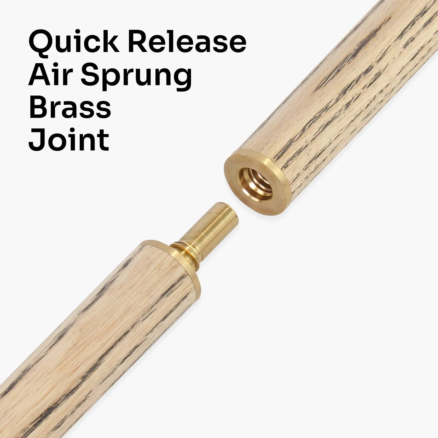 Cue + Case Jonny 8 Ball Challenger 57 Inch 2 Piece English Pool Cue And Case Set With 8mm Pro Leather Tip With Black Hard Case 5 Cue + Case Jonny 8 Ball Challenger 57 Inch 2 Piece English Pool Cue And Case Set With 8mm Pro Leather Tip With Black Hard Case - Image 3