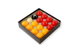 Cue + Case PREMIUM GRADE 2" Inch (50.8mm) Reds And Yellows English Pool Balls + 1 7/8 Inch Cue Ball - Perfect For Home Tables And Coin-operated Tables -Billiards Shop 3 6443b823 0685 4dea a213 9a041e2854bd
