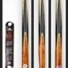Peradon Peradon VENOM 55" Hand Spliced Thuya 3/4 Jointed Pool Cue + Mini Ext, 8mm Tip -Billiards Shop 47020177