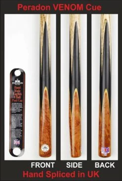 Peradon Peradon VENOM 55" Hand Spliced Thuya 3/4 Jointed Pool Cue + Mini Ext, 8mm Tip -Billiards Shop 47020177 9a12b032 cf54 4833 a139 6434aa24e24a
