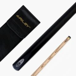 BCE BCE Christophe Lambert 48 Inch JUNIOR CHAMPION 2 Piece English Pool Cue And Case Set 8.5mm Tip