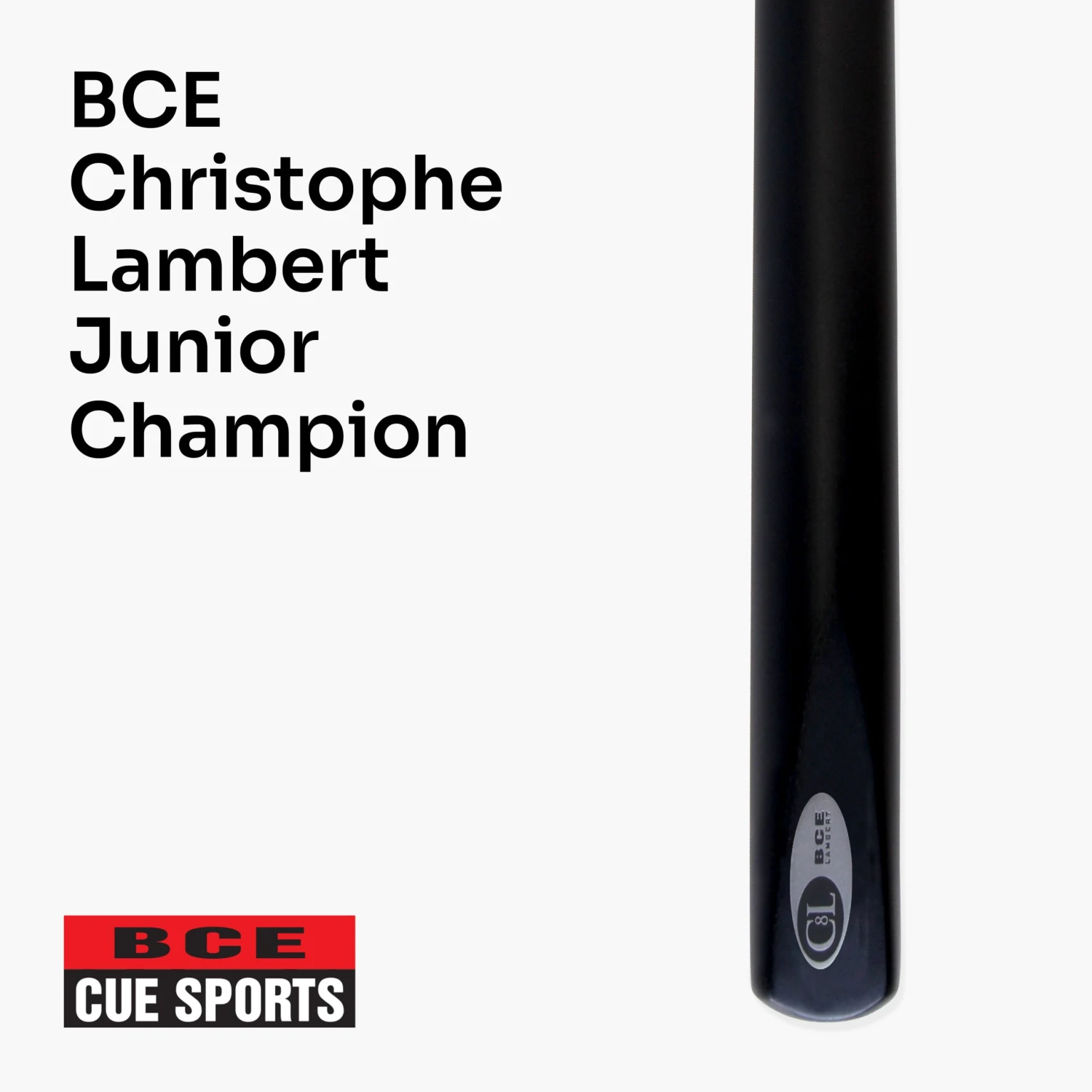 BCE BCE Christophe Lambert 48 Inch JUNIOR CHAMPION 2 Piece English Pool Cue And Case Set 8.5mm Tip 4 BCE BCE Christophe Lambert 48 Inch JUNIOR CHAMPION 2 Piece English Pool Cue And Case Set 8.5mm Tip - Image 2