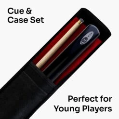 BCE BCE Christophe Lambert 48 Inch JUNIOR CHAMPION 2 Piece English Pool Cue And Case Set 8.5mm Tip 17 BCE BCE Christophe Lambert 48 Inch JUNIOR CHAMPION 2 Piece English Pool Cue And Case Set 8.5mm Tip -Billiards Shop 48ChristopheJuniorSleeve8