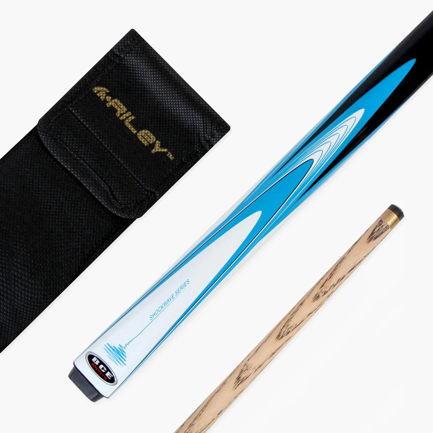 BCE BCE Mark Selby Shockwave 48 Inch 2 Piece Kids Snooker Pool Cue And Case Set 9.5mm Tip 3 BCE BCE Mark Selby Shockwave 48 Inch 2 Piece Kids Snooker Pool Cue And Case Set 9.5mm Tip