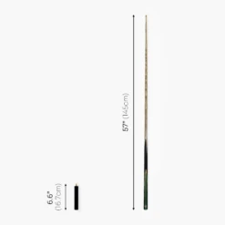 Baize Master Baize Master 1 Piece GREEN JESTER 57 Inch Ash Snooker Pool Cue With 9.5mm Tip -Billiards Shop 4 38afb1e2 c466 4dd5 821c 74afbef0f3c6