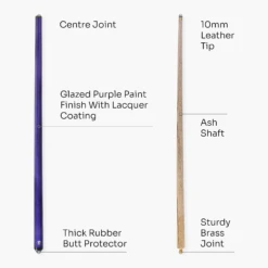 Jonny 8 Ball Jonny 8 Ball 42 Inch PURPLE JET JUNIOR 2pc ASH Snooker Pool Cue - 10mm Tip -Billiards Shop 4 aa3ae057 2cae 49cf 9b95 acdb6e01f3c7