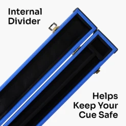Cue & Case ROYAL BLUE Luxury Snooker Pool Cue Case For 2 Piece Centre Joint Cue -Billiards Shop 4 ba6cdc8d b295 47e7 a4a0 d0a7d65c5e0b