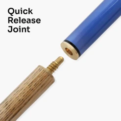 Jonny 8 Ball Jonny 8 Ball 52" BLUE PRO-TRIAD 3 Section Pool Cue - 8mm Elk Master Tip -Billiards Shop 4 c5cd4c2b 1437 4a58 b9a2 4d5d10e62738