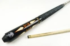 Jonny 8 Ball Jonny 8 Ball 'INCA' 9mm Tip Adjustable 4 Piece Ash Pool Cue & Soft Case -Billiards Shop 51A 8kuhdL