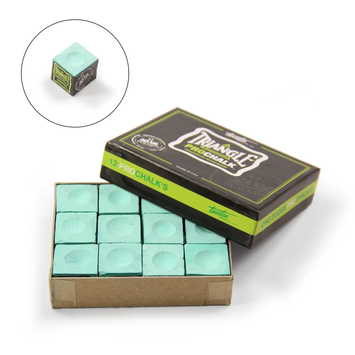 Tweeten NEW! Tweeten Triangle LIGHT GREEN PRO CHALK - Box Of 12 Pieces 3 Tweeten NEW! Tweeten Triangle LIGHT GREEN PRO CHALK - Box Of 12 Pieces