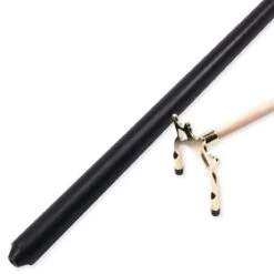 Cue & Case 57 Inch Transportable Hardwood 2pc Snooker CUE REST & BRASS SPIDER REST HEAD With Toes