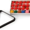 Cue + Case Funky Chalk 1 1/2 Inch 38mm Economy Kids Snooker Balls - 22 Ball Set (15 Reds) & TRIANGLE -Billiards Shop 61FgqYtdOfL. AC SL1500