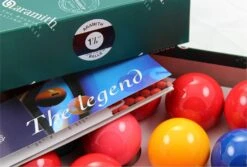 Aramith Aramith 1 7/8" (47.6mm) Premier Snooker Balls - 10 Red - 17 Balls -Billiards Shop 61GG2teZcAL