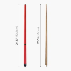 Jonny 8 Ball Jonny 8 Ball 48 Inch RED JUNIOR TRIAD 3 Section Pool Snooker Cue & SOFT CASE -Billiards Shop 6 fb268e34 c686 4842 bb9b edb61f171da2