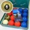 Aramith Exclusive 2" Aramith Premier GOLDEN 8 BALL Edition Red & Blue Pool Balls -Billiards Shop 71eKopOtL e1683126712230