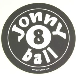 Jonny 8 Ball Cool & Attractive Soft JONNY 8 BALL Computer Foam Mouse Mat - Grip Bottom!