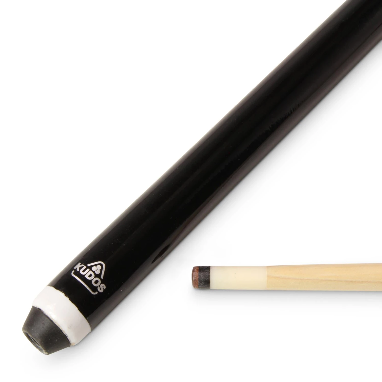 Kudos Kudos 54 Inch BLACK BUTT Economy 2pc Snooker Cue With 11mm Screw Tip 3 Kudos Kudos 54 Inch BLACK BUTT Economy 2pc Snooker Cue With 11mm Screw Tip