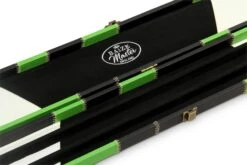 Baize Master Baize Master 1 Piece Wide Patch Snooker Pool Cue Case With Plastic Ends - Holds 3 Cues -Billiards Shop 94373493