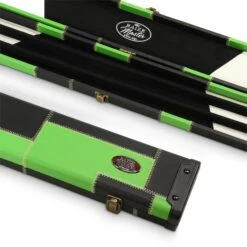 Baize Master Baize Master 1 Piece Wide Patch Snooker Pool Cue Case With Plastic Ends - Holds 3 Cues